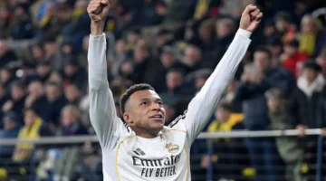 تغييرات في ترتيب هدافي الدوري الإسباني بعد ثنائية مبابي ضد فياريال ومدريد